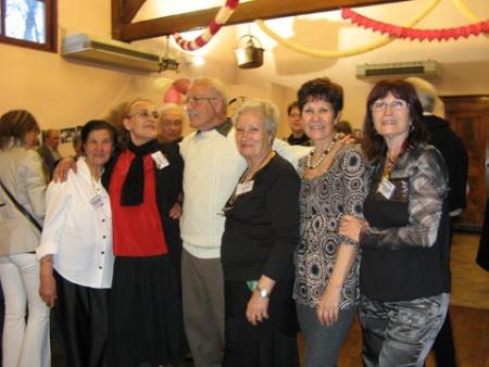 Christiane Garcia. Jacqueline Galdéano.Antoine Castillo.Helene Castillo.Danielle & Marie-Therese Dearo