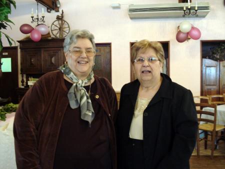 Rosette Galdéano et Pierrette Garcia